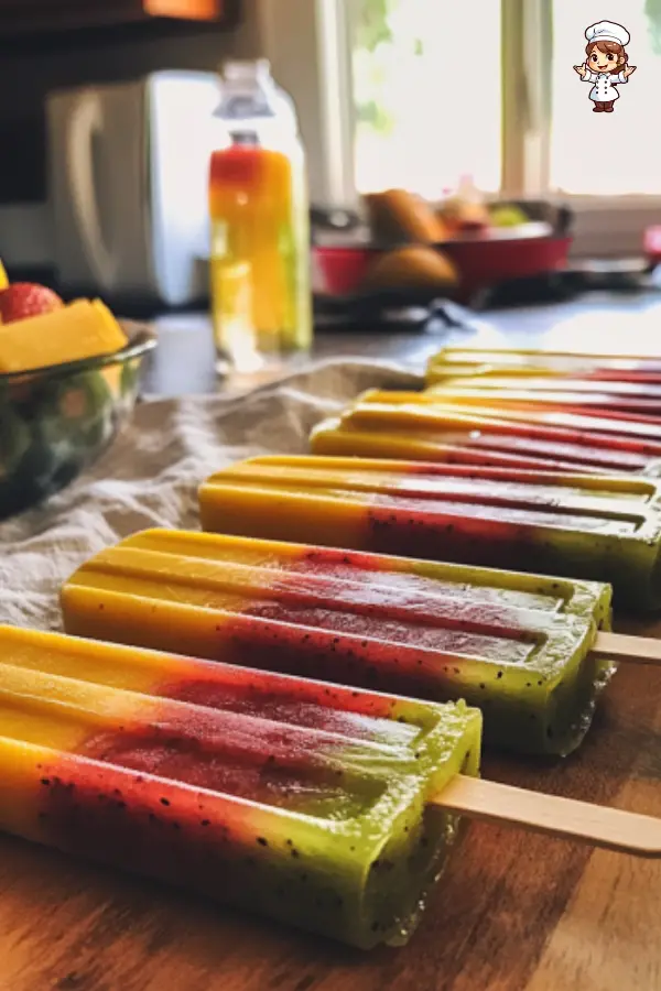 Easy Homemade Fruit Popsicles Recipe  Healthy & Refreshing Frozen Treats