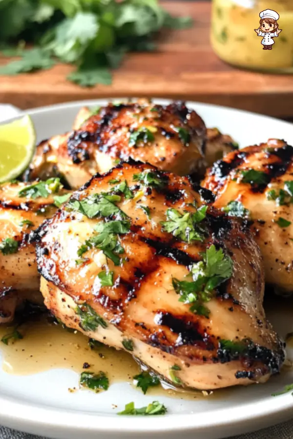 Grilled Honey Lime Cilantro Chicken – Sweet, Tangy & Juicy BBQ Favorite