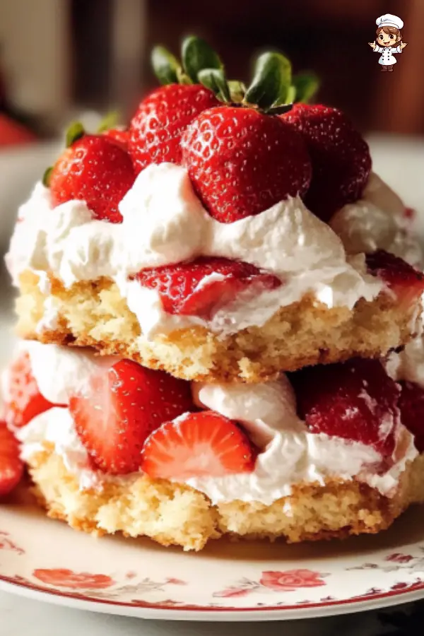 Homemade Strawberry Shortcake