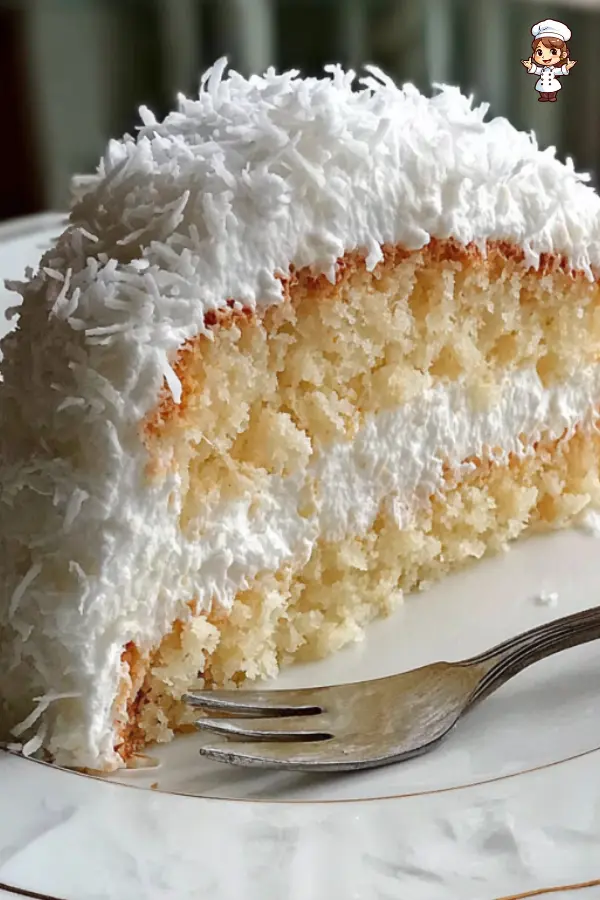 How to Make Coconut Cloud Cake 
