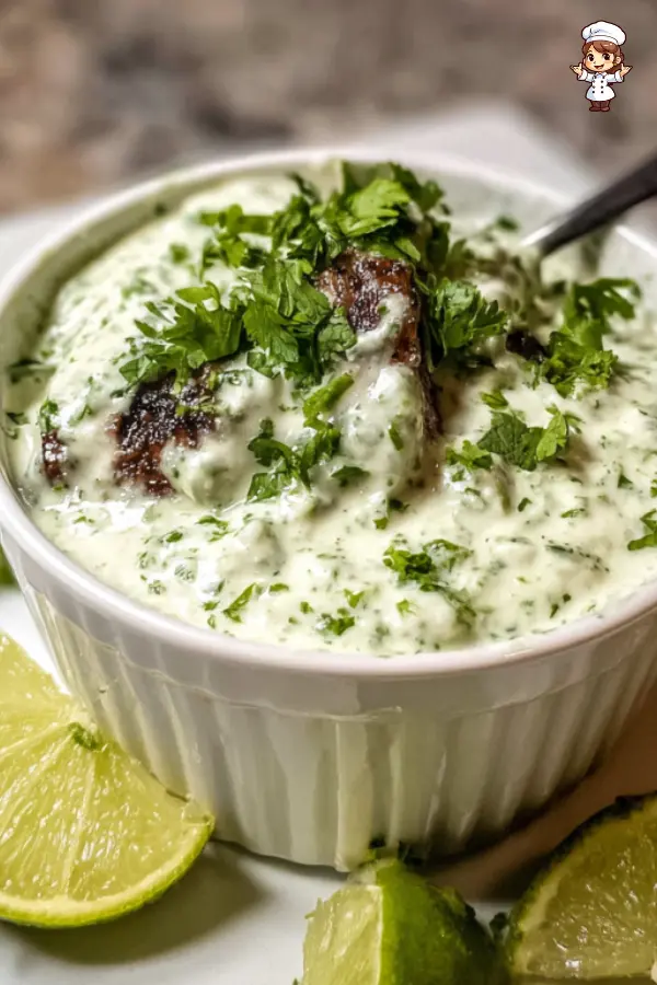 How to Make Creamy Garlic Lime Cilantro Sauce