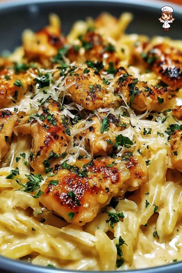 How to Make Creamy Garlic Parmesan Chicken Pasta