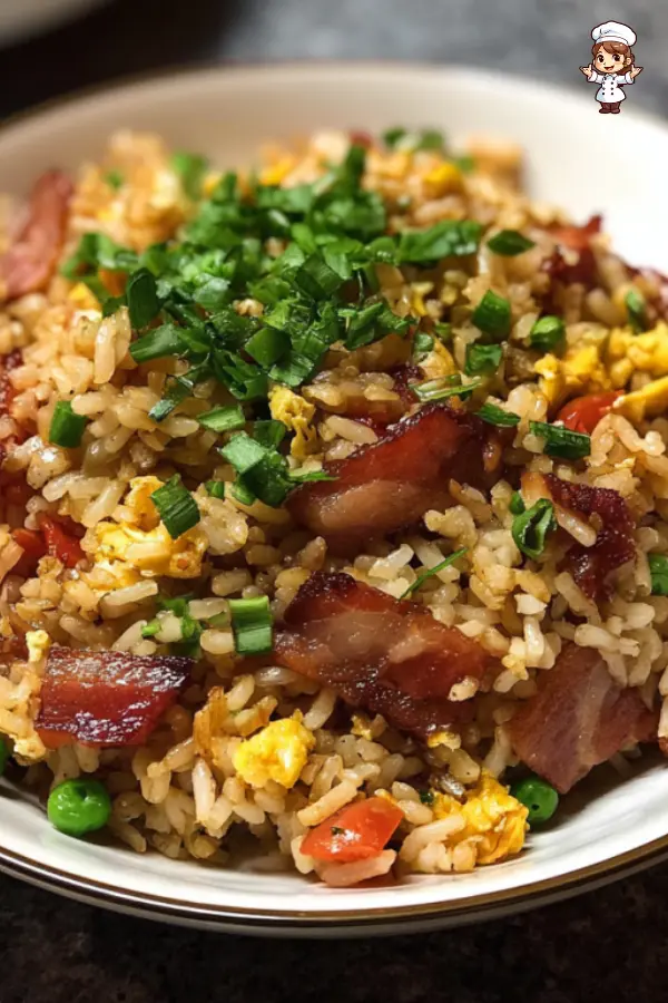 How to Make Fried Rice with Bacon