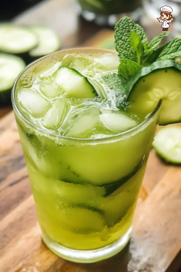How to Make Mint Cucumber Lemonade