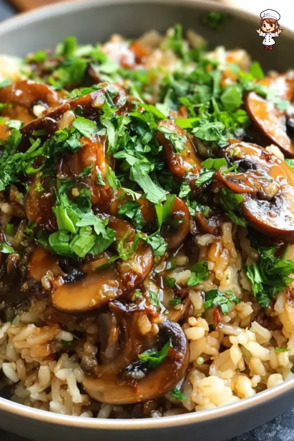 How to Make One-Pot Mushroom Rice