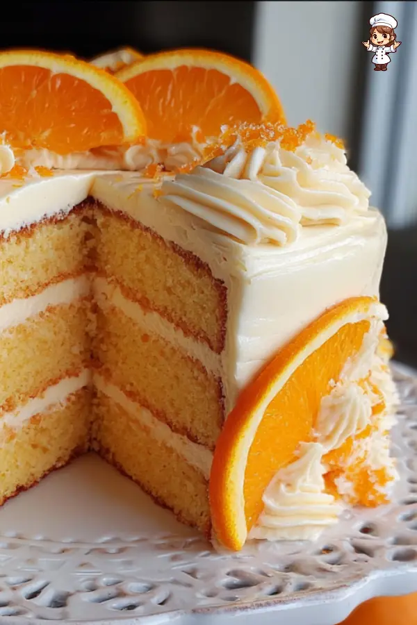 How to Make Orange Creamsicle Cake