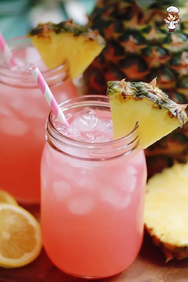How to Make Pineapple Pink Lemonade Soda