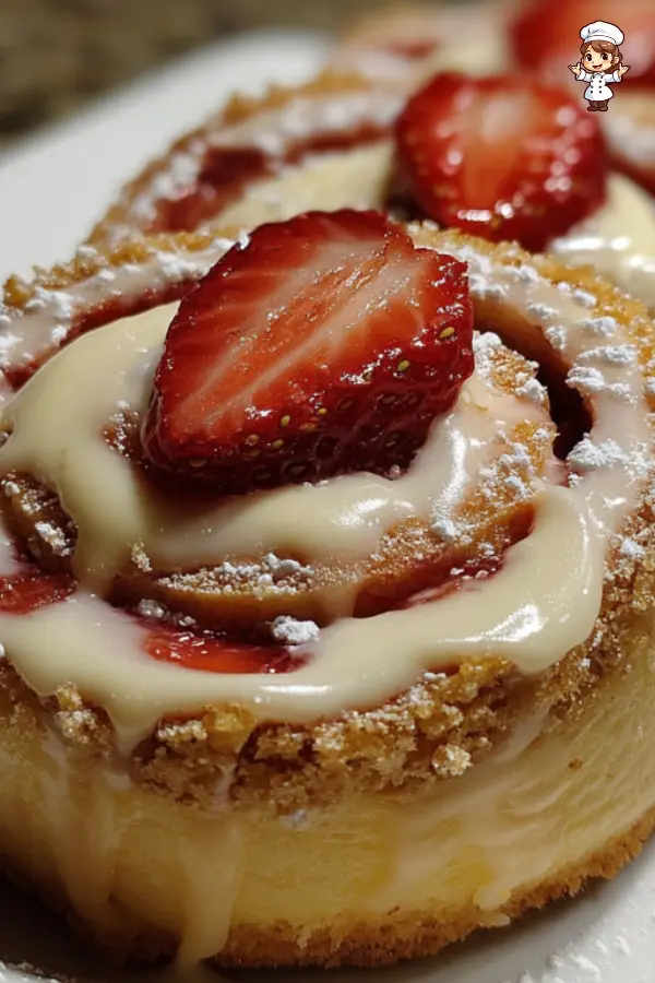 How to Make Strawberry Cheesecake Rolls 