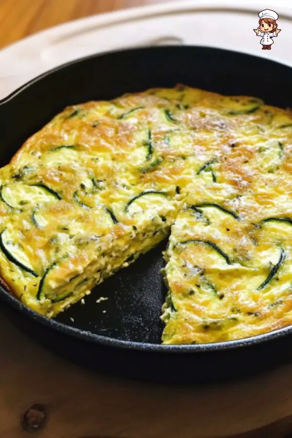 How to Make Zucchini & Cheddar Frittata