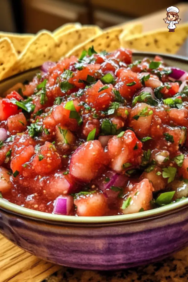 Sweet & Spicy Strawberry Salsa – Perfect for Summer & Parties