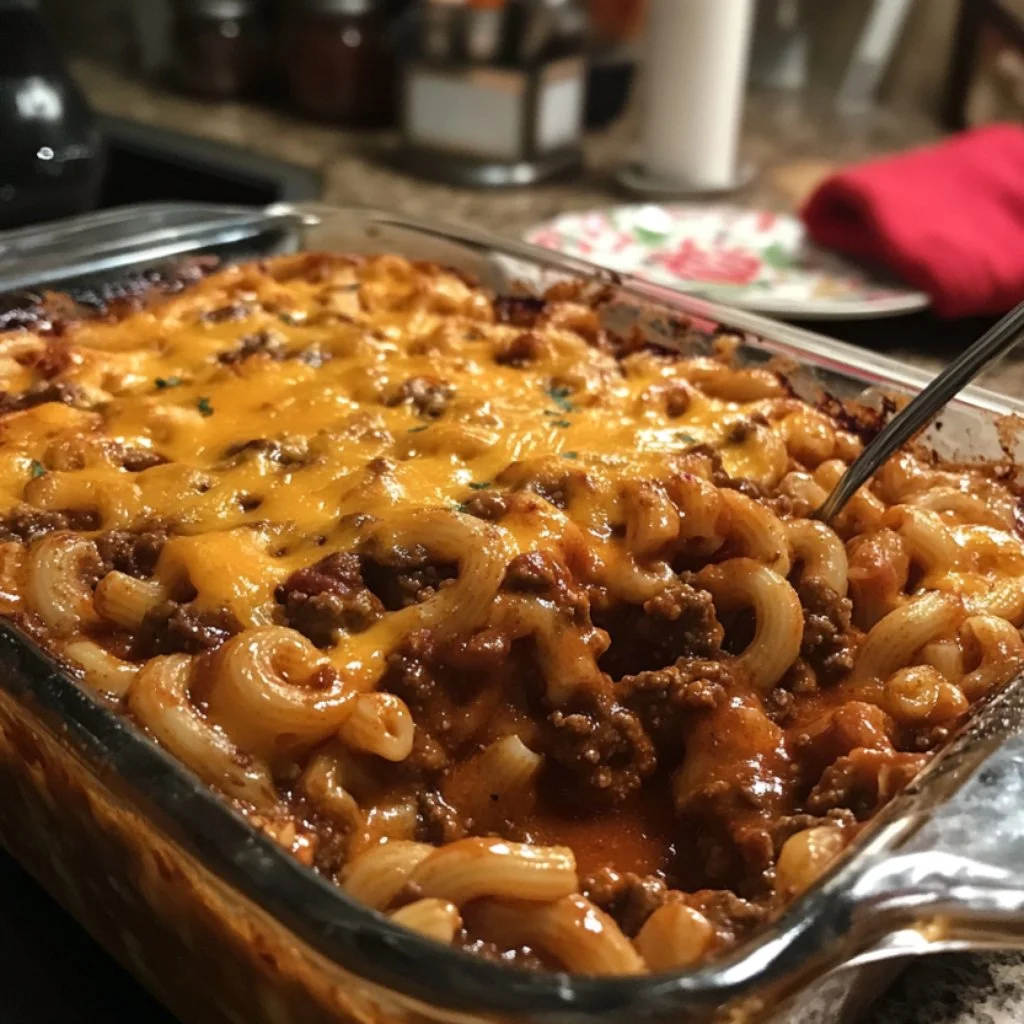 A bowl of Chili Mac topped with cheese and green onions.