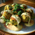 Baked Falafel with Tahini Sauce Recipe