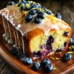Blueberry Lemon Loaf Cake