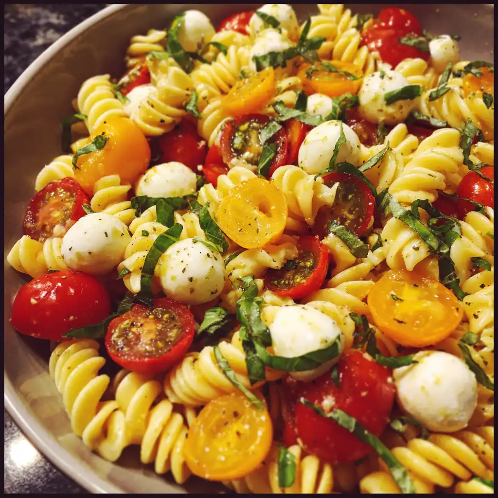 Caprese Pasta Salad Recipe