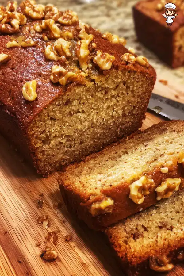 Preparation of Classic Banana Bread with Walnuts Recipe