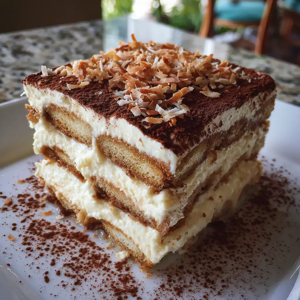 Coquito Tiramisu Recipe