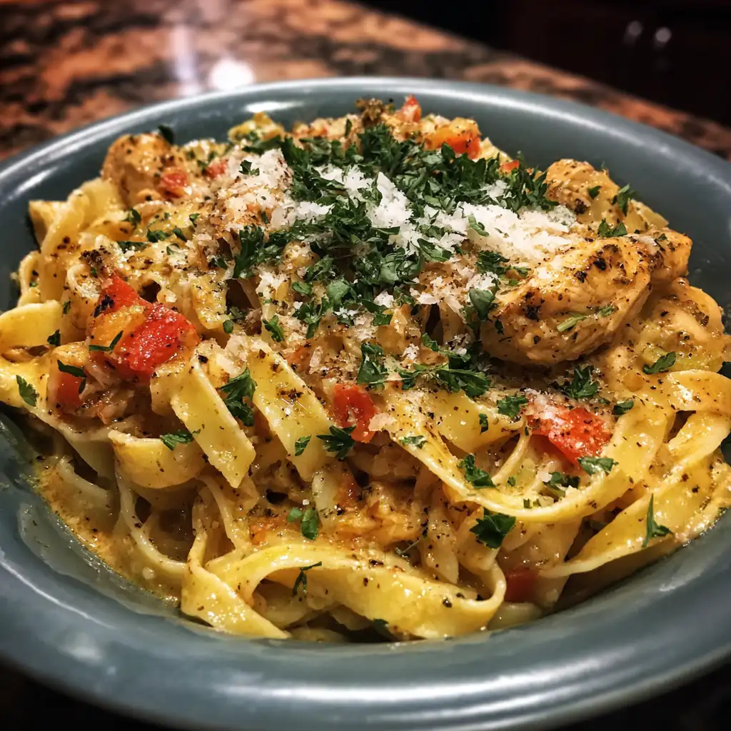 Creamy Cajun Chicken Pasta Recipe
