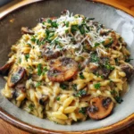 Creamy Mushroom Orzo Recipe