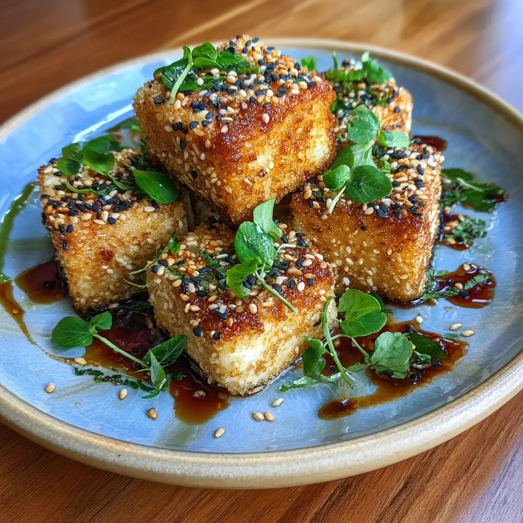 Crispy Air Fryer Tofu Bites