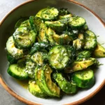 Cucumber Avocado Salad with Dill