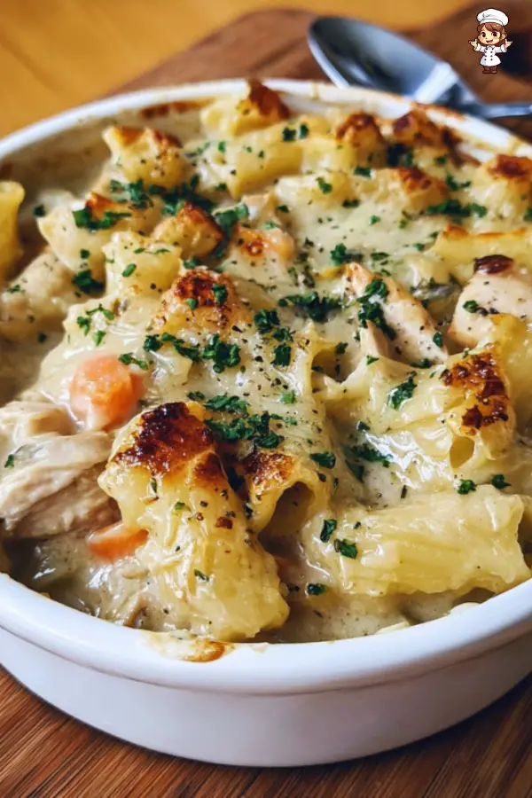 How to Make Chicken Pot Pie Pasta