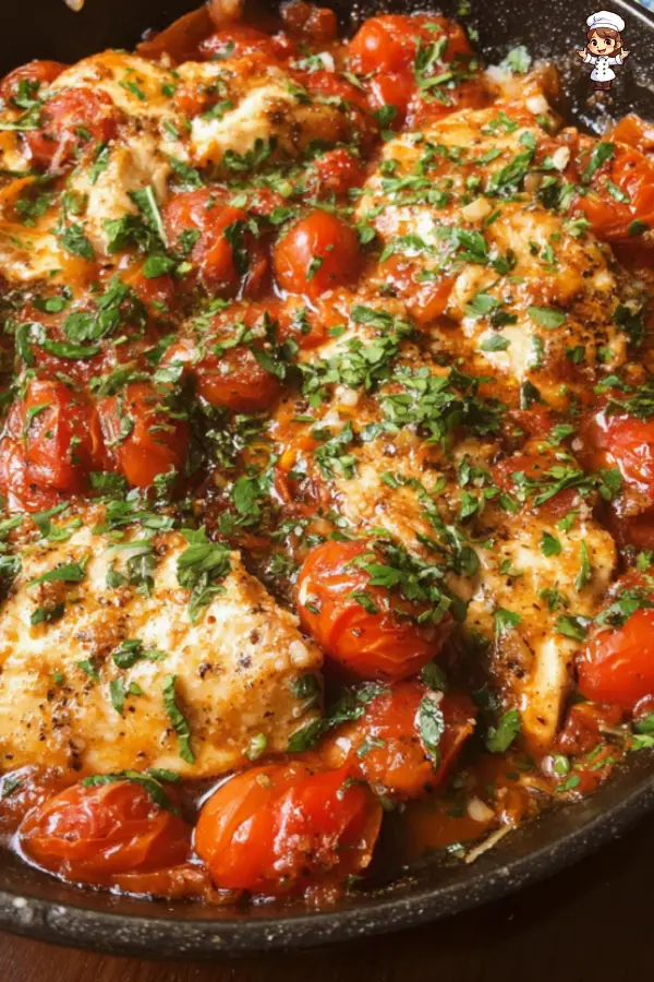 How to Make Healthy Chicken Pomodoro Skillet