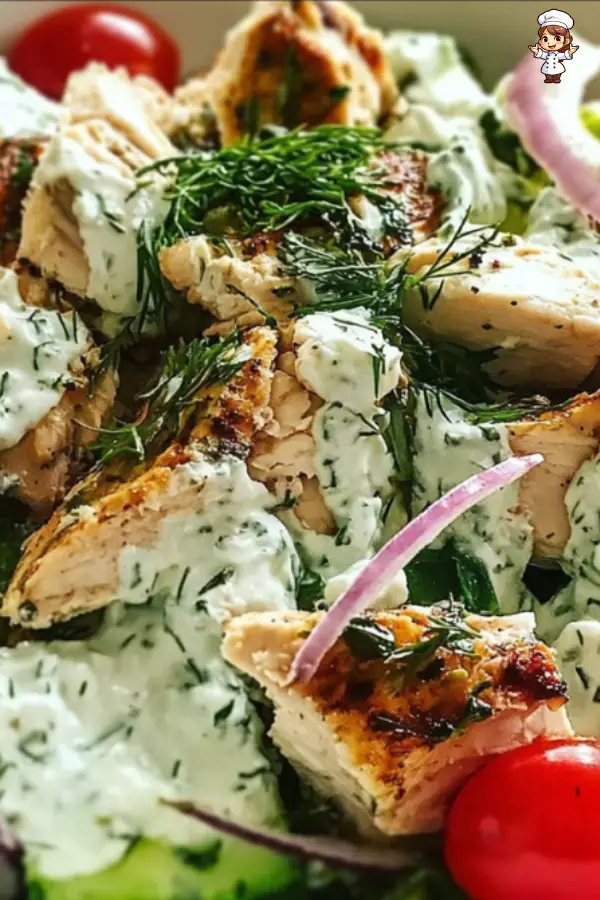 How to Make Tzatziki Chicken Salad