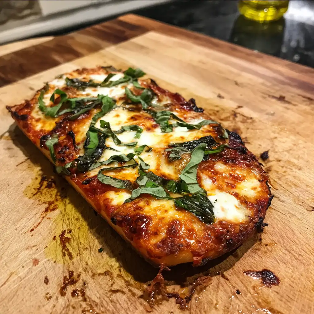 Margherita Flatbread Pizza Recipe