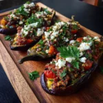 Mediterranean Stuffed Eggplant Recipe