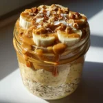 Peanut Butter Banana Overnight Oats Recipe