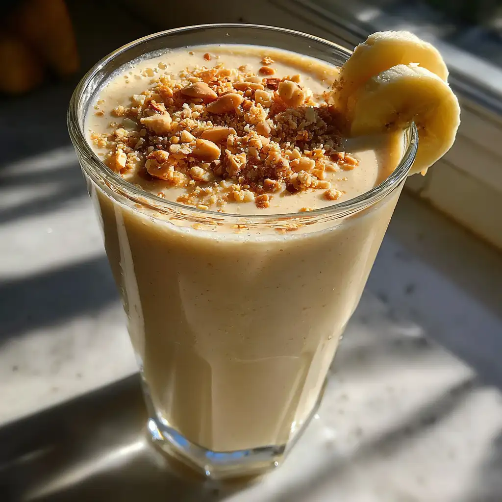 Peanut Butter Banana Smoothie Recipe