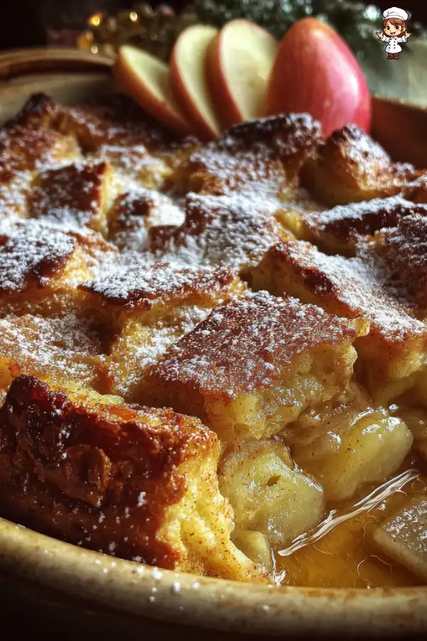 Preparation of Apple Cinnamon French Toast Bake Recipe