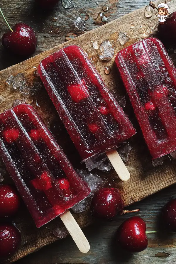 Preparation of Cherry Summer Treats