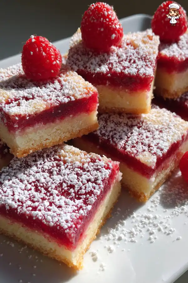 Preparation of Raspberry Lemonade Bars Recipe
