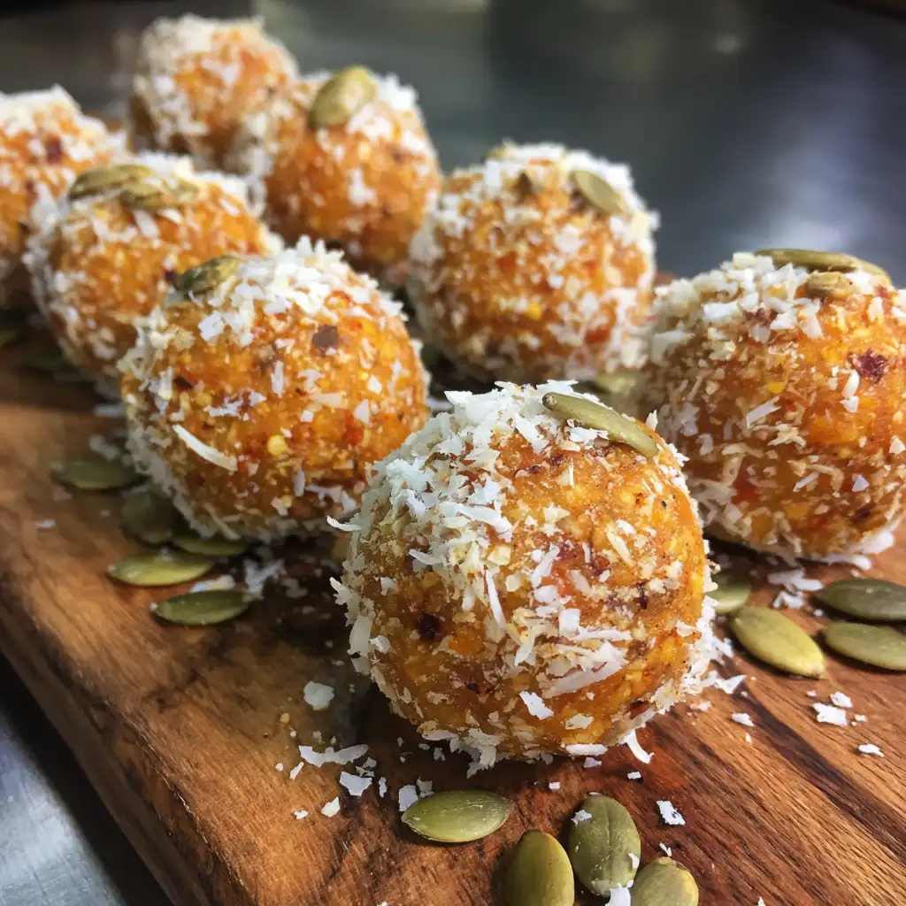 Pumpkin Spice Energy Balls Recipe