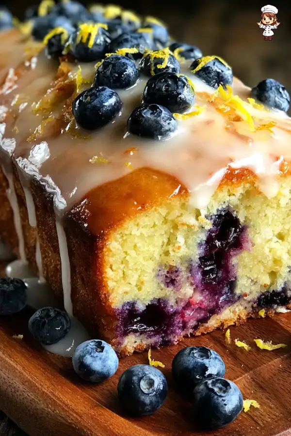 Step-by-Step Preparation of Blueberry Lemon Loaf Cake Recipe