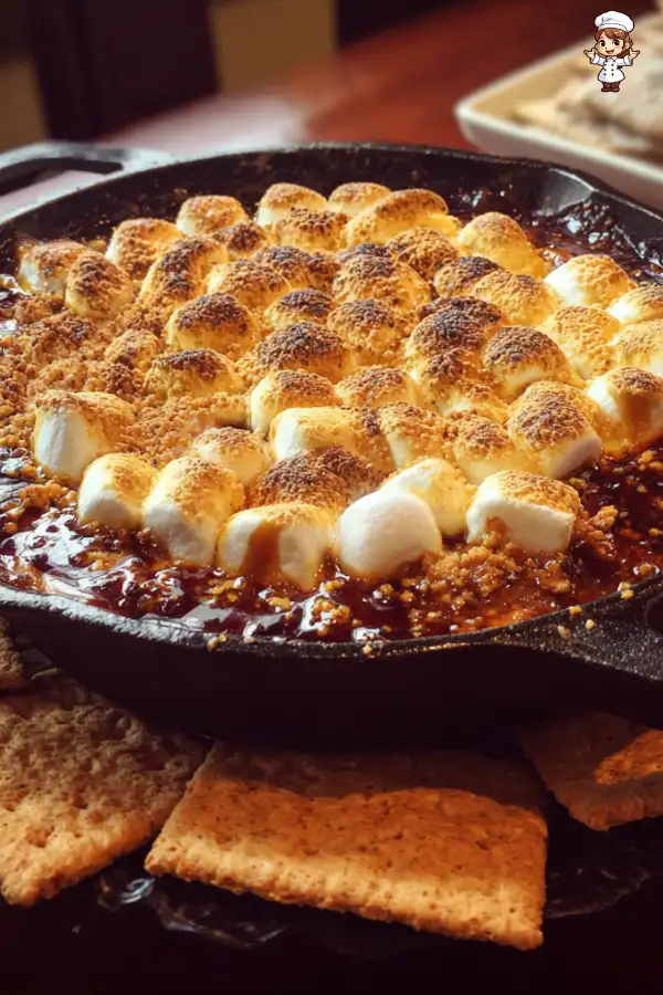 Step-by-Step Preparation of S'mores Dip Recipe