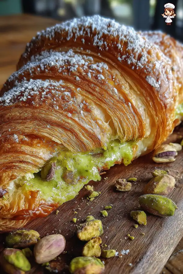 Step-by-Step Preparation of the Viral Pistachio Croissant Recipe