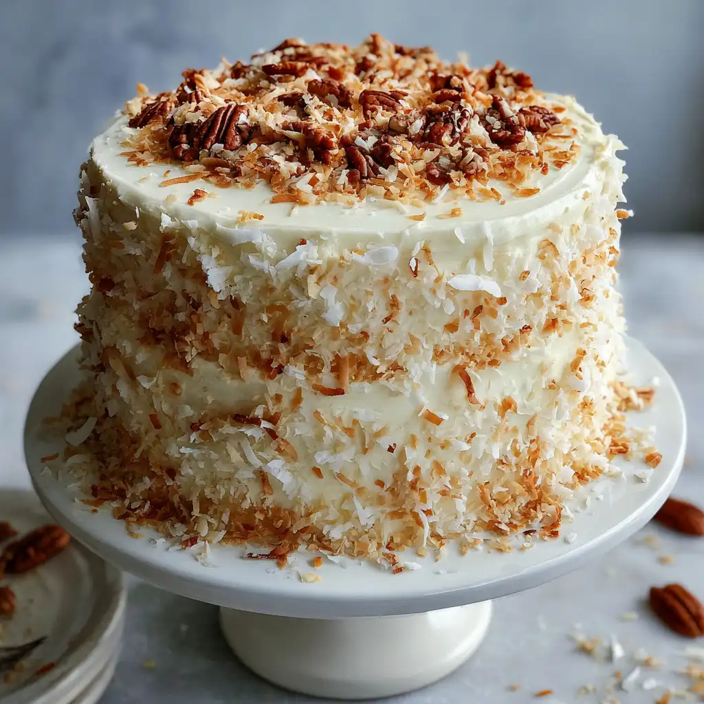 White German Chocolate Cake Recipe