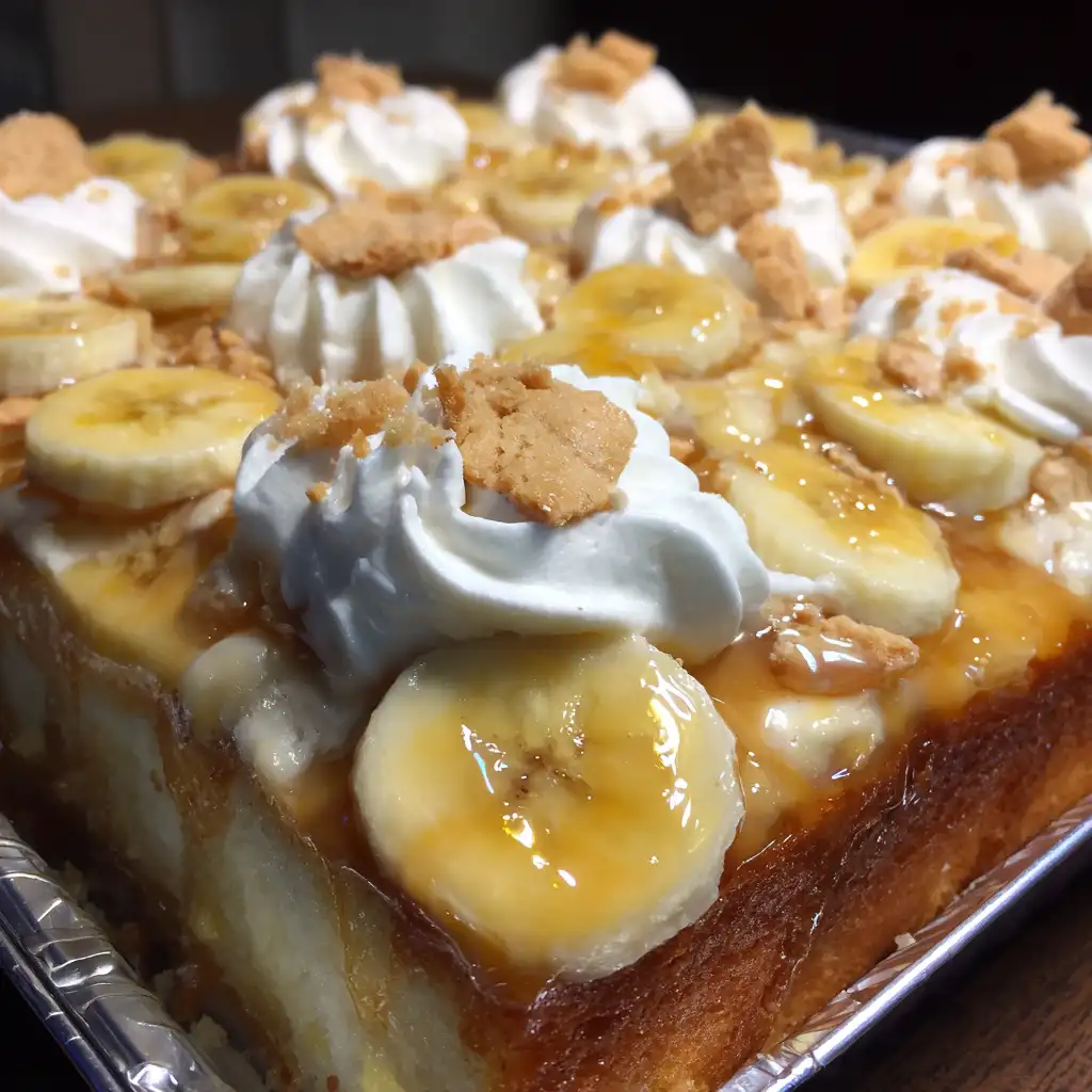 Banana Pudding Poke Cake Recipe
