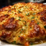Cheddar Bay Biscuit Seafood Pot Pie