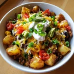 Loaded Potato Taco Bowl Recipe