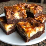 Milky Way Caramel Cheesecake Brownies Recipe