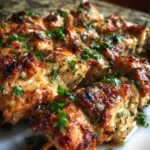 Ranch Garlic Parmesan Chicken Skewers