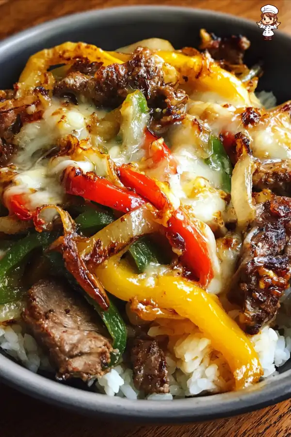 Step-by-Step Preparation of the Philly Cheesesteak Bowl Recipe