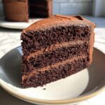 Black Cocoa Spider Cake