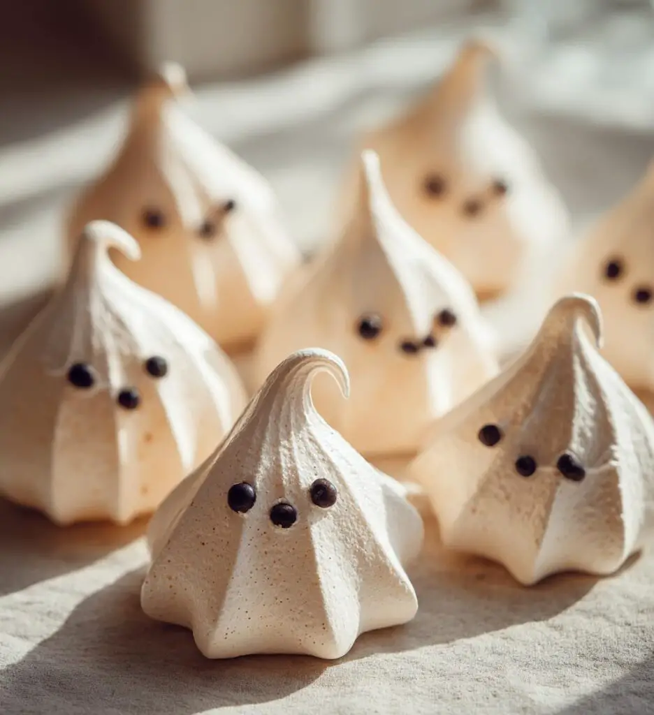 Ghost Meringue Kisses