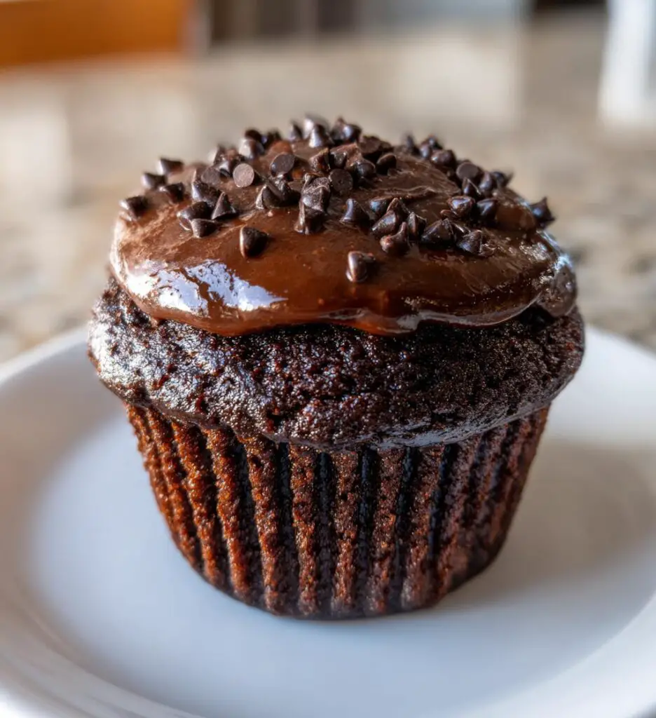 Midnight Chocolate Cupcakes