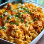 Ranch Buffalo Pasta Bake