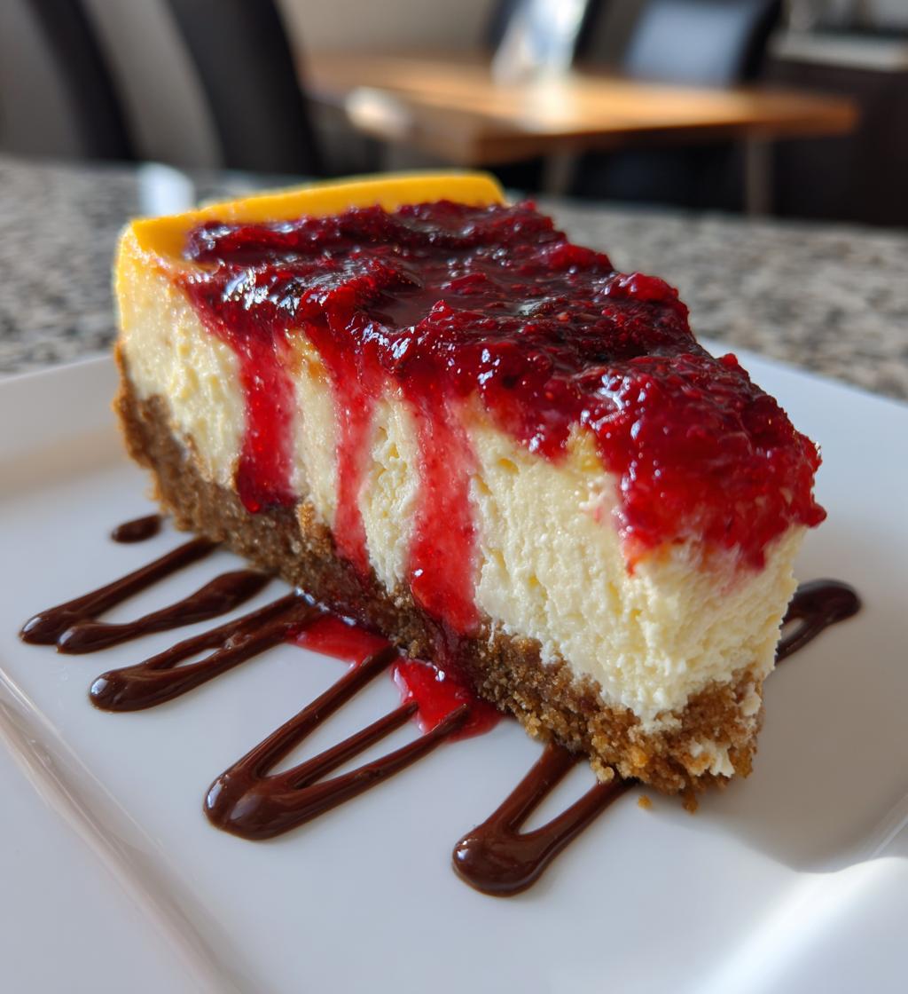 Vampire Bite Cheesecake - detail 1